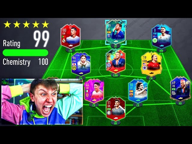 199 RATED HACKED FUT DRAFT!!! (FIFA 20)