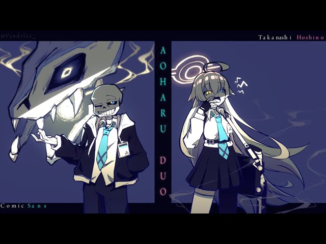 AOHARU DUO [Blue Archive: Visitor From Underground × AOHARUTALE] | Animated Soundtrack