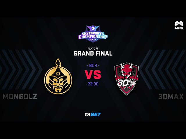 MONGOLZ vs 3DMAX - Skyesports Championship 2024 - GRAND FINAL - BO3 - MN cast