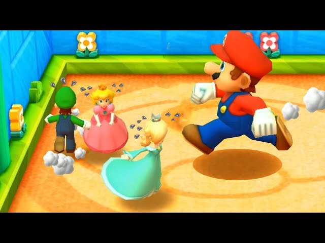 Mario Party: The Top 100 Minigames - Mario Vs Luigi Vs Peach Vs Rosalina(Master CPU)