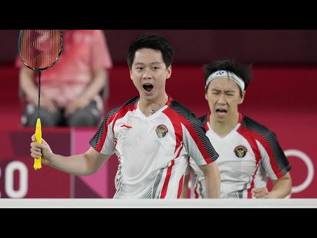 Kevin Sanjaya Sukamuljo/ Marcus Fernaldi Gideon vs Aaron Chia/ Soh Wooi Yik | Olimpiade 2021