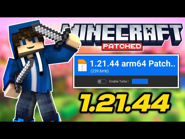 Download Minecraft Patched 1.21.44 Apk Mediafıre // Minecraft 1.21.44 patch Apk // Patch 1.21.44 Apk