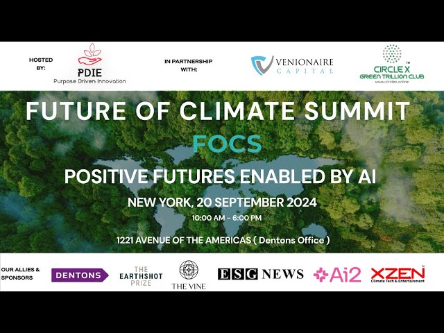 FOCS - Future of Climate Summit VOL II - Positive Futures enabled by AI