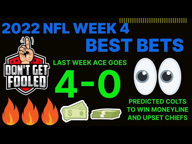 Easy Money 2022 l NFL Week 4 Picks & Predictions l Best Bets Handicapper Expert 10/2/22