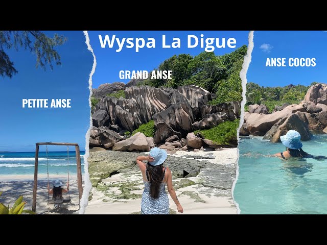 Seszele-3 plaże na południu La Digue w jeden dzień