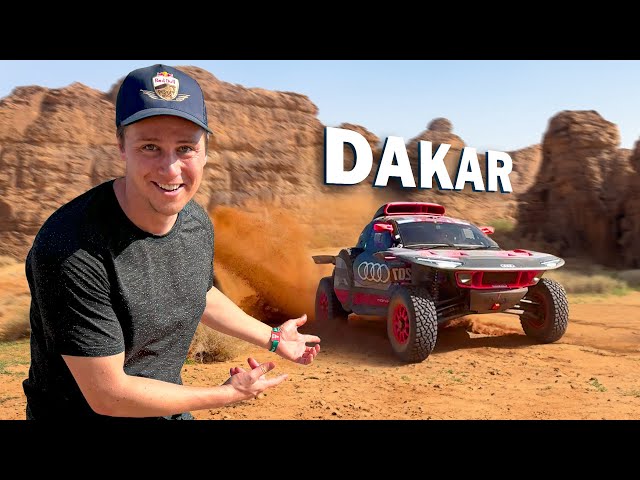 I flew to the DAKAR RALLY in Saudi Arabia