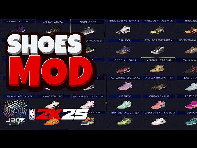 How to install shoes mod | NBA 2K25