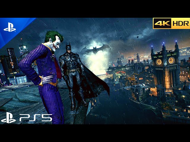 Batman: Arkham Knight (PS5) Tactical Combat Gameplay [4K HDR 60fps]