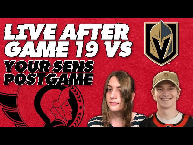 Sens Fall 3-2 Against Vegas | Nov. 21, 2024 | Game Over Ottawa