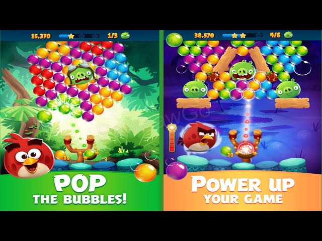 Angry Birds POP Bubble Shooter#1 level 1~8