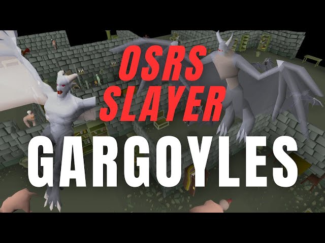 OSRS Slayer - GARGOYLES - Fun AFK Task, Great Profit