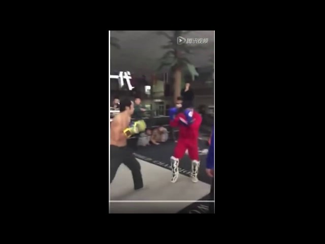 Kungfu Practitioner Challenges MMA Practitioner