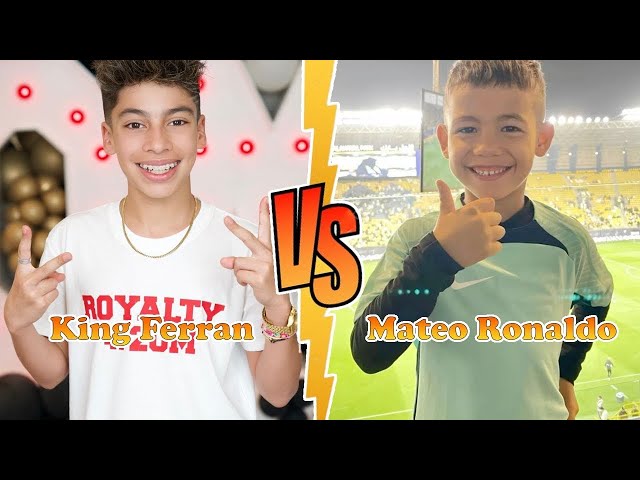 King Ferran (The Royalty Family) VS Mateo Ronaldo (CR7's Son) Transformation ★ From Baby To 2024