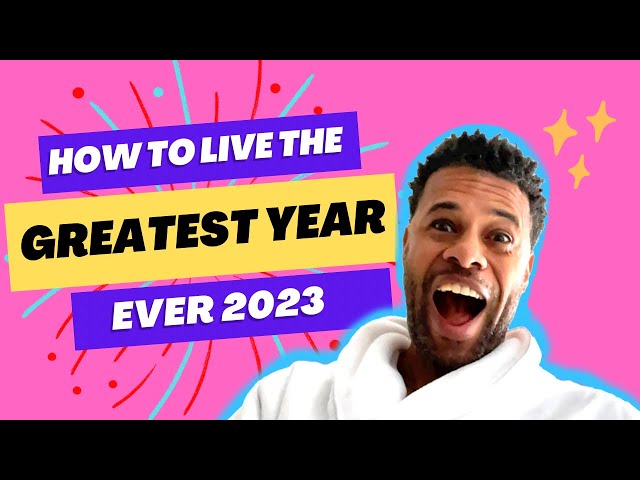 The Greatest Year of Your Life Webinar Replay 2021 | Michael Ferrera