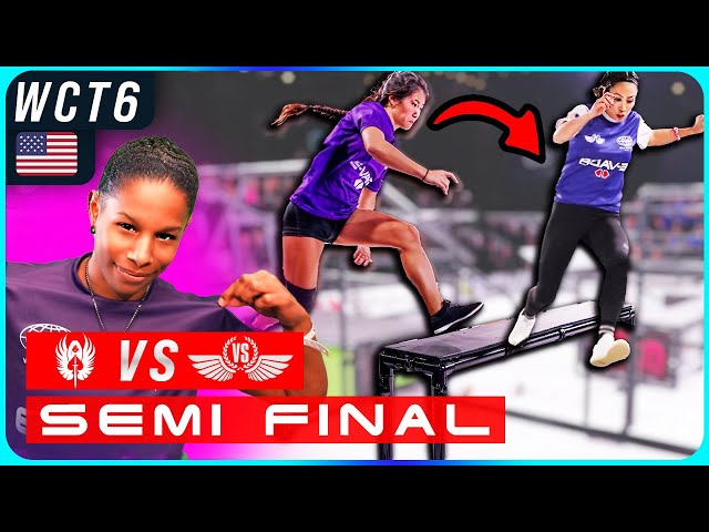 Worlds FIRST WOMENS Parkour Tag Tournament! | WCT6 🇺🇸 - SF1