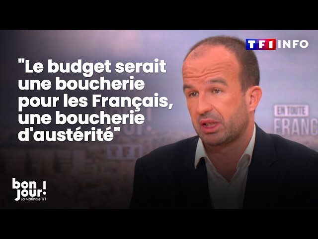 "Le budget tel que proposé par M. Barnier serait une boucherie pour les Français" : Manuel Bompard