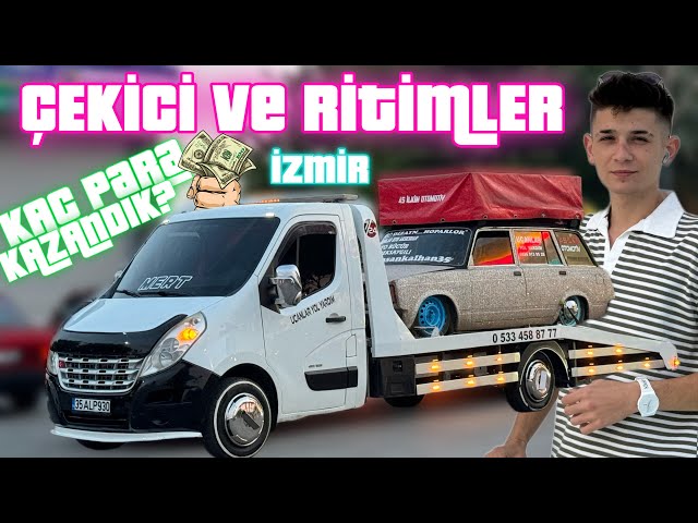 ÇEKİCİYLE 1GÜN KAÇ PARA KAZANDIK? RİTİMLERLE PİYASA #izmirişiçekici #ritimpiyasa #berkcakmak #cekici