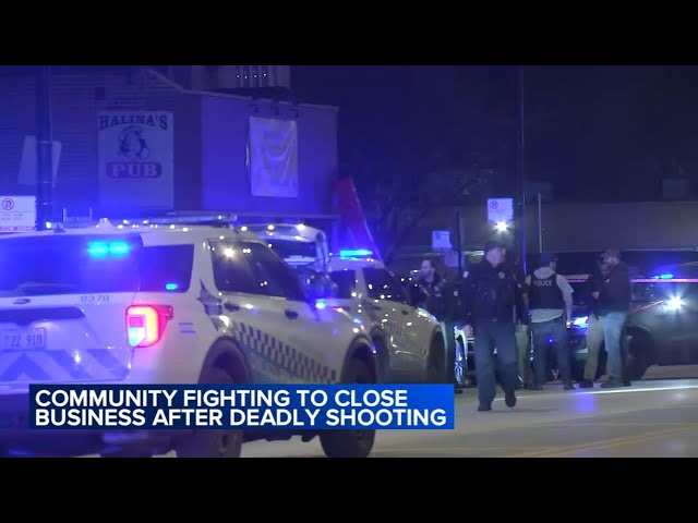 Chicago community calls for bar's closure after deadly shootout involving security guard