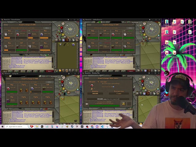 90s Jungle DnB, Big Gains, and Money Go Up Wow -  Fresh Start Ep 42.0 - OSRS Beginner Trading Series