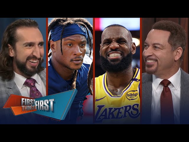 Chiefs trade for DeAndre Hopkins, LeBron & Bronny James are 1st father-son duo | FIRST THINGS FIRST