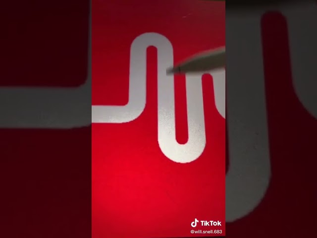 How To Draw Musical.ly! Tik Tok 🤍❤🥹👋💔