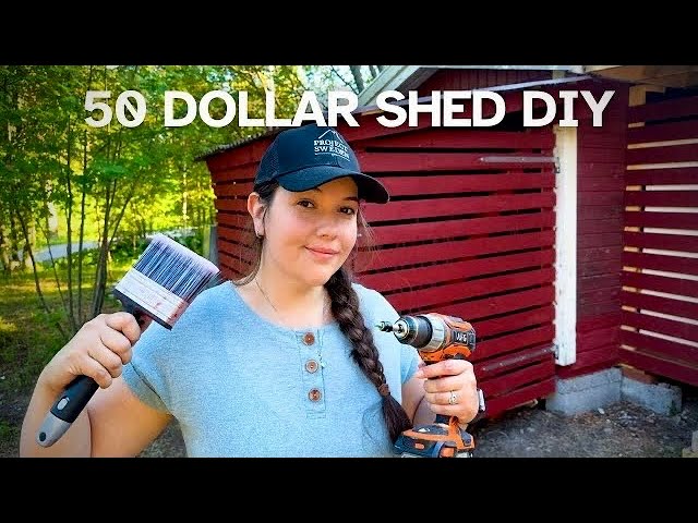 How To Build a Shed with Reclaimed Wood for ONLY 50$!? I Ep. 6