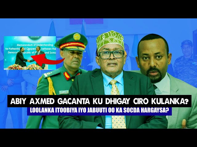 Xog Abiy Axmed oo Gacanta ku dhigay Cirro iyo Casumaada Itoobiya? Kulanka Hargeysa maxaa ku Qarsoon?