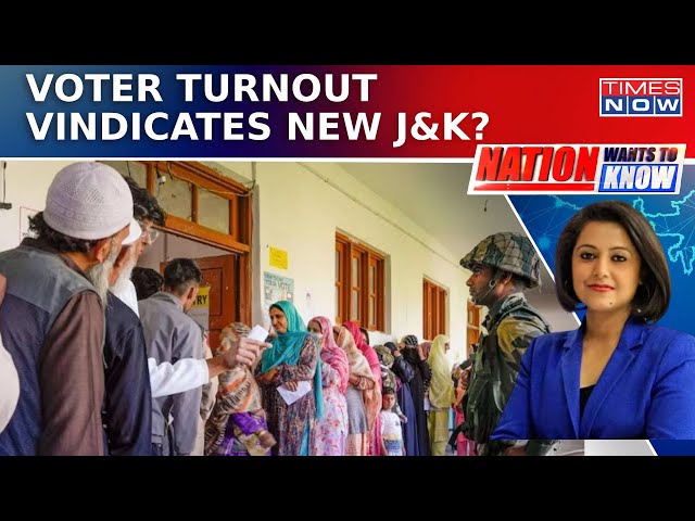 Jammu And Kashmir Election: Record Voter Turnout for polls in J&K, First Phase completed| NWTK