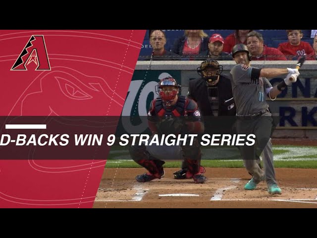 D-backs win 9 straight series to start the season