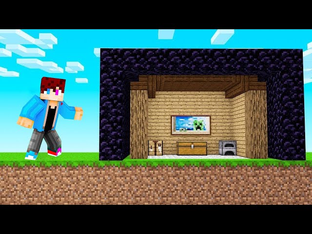 BESTE VRIEND'S HUIS BEDEKKEN Met OBSIDIAN! (Minecraft)