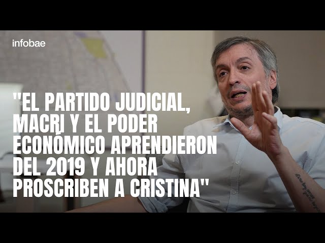 Máximo Kirchner habló en exclusiva tras una semana signada por la condena a la ex presidenta