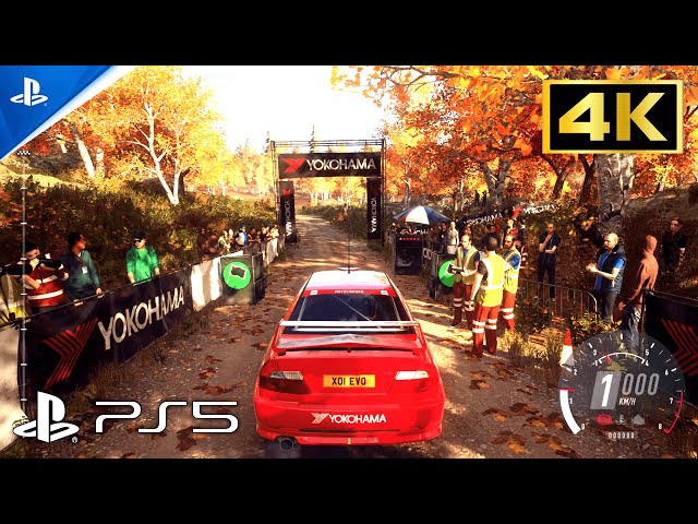 DiRT Rally 2.0 (PS5) Gameplay →【4K】Mitsubishi Lancer Evolution VI - Beaver Creek Trail Reverse.