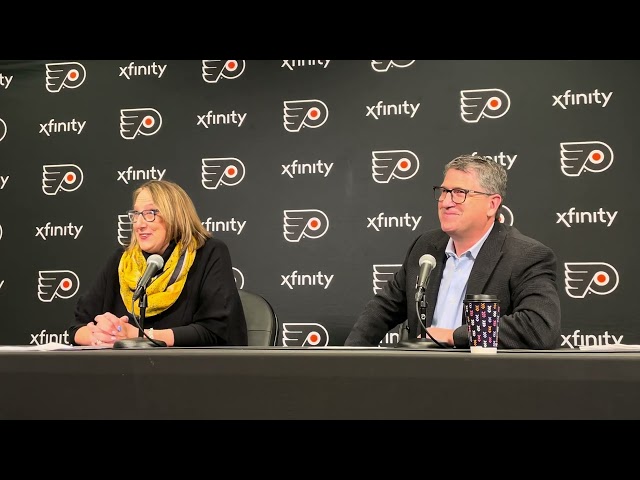 Delaware Blue Hens, Philadelphia Flyers formalize partnership in women's hockey startup by UD