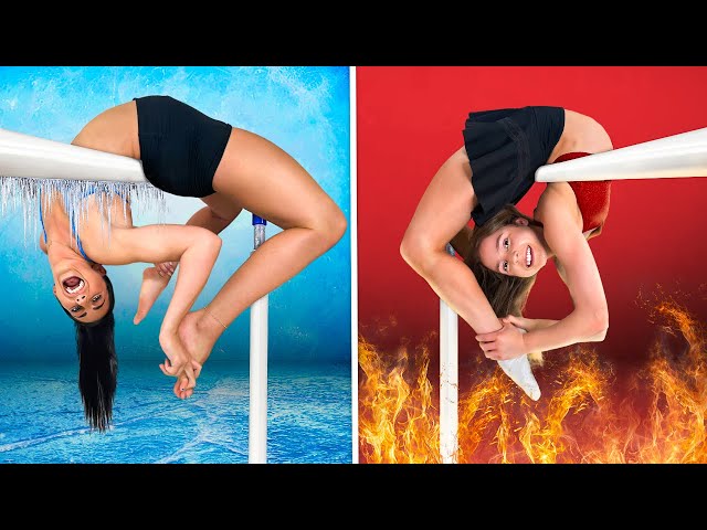 HOT vs COLD Contortion Challenge!