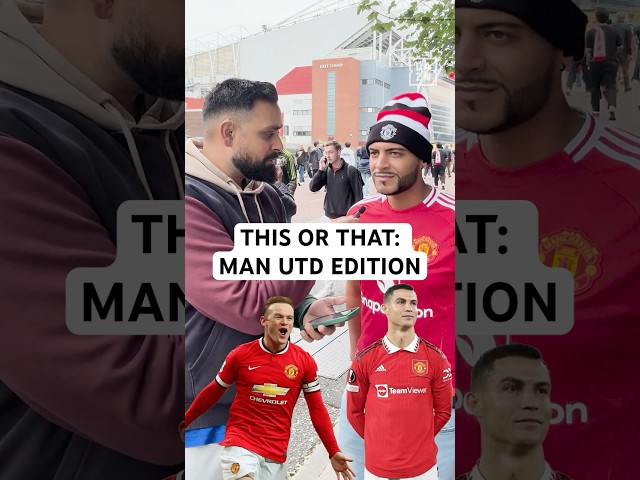 THIS OR THAT: MAN UTD EDITION 🔱🔴 | #Shorts