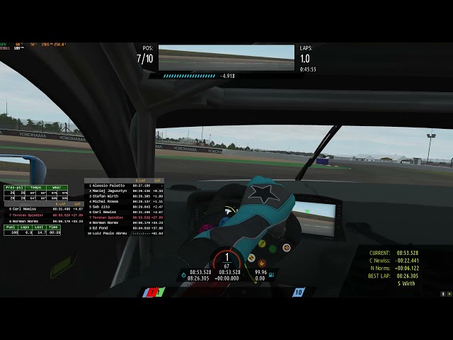 rFactor2 Competition Race Nürburgring, 24h layout