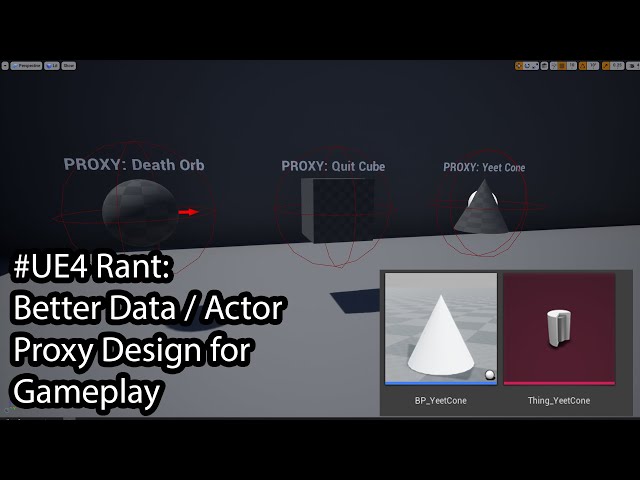 #UE4 Rant: How you should design your gameplay data using the Asset Manager and Primary Data Assets