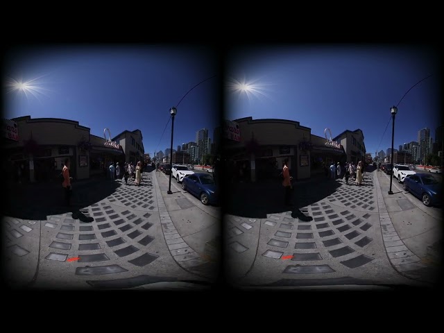 Seattle Waterfront Clip Series 3D VR 8k 180°  Ferries Pike Place Oculus Metaverse Virtual Realty