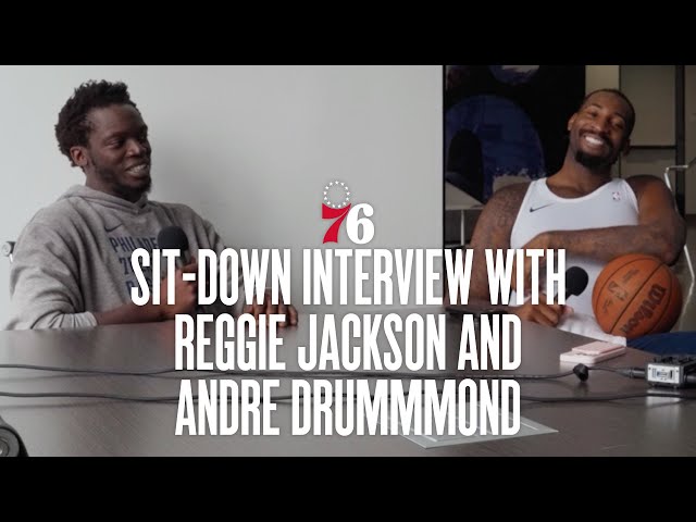 Reggie Jackson and Andre Drummond Reconnect in Philly