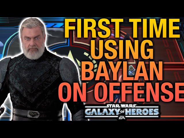 First Time Using Baylan Skoll on Offense in Grand Arena - The Fire Continues in the SWGoH Community