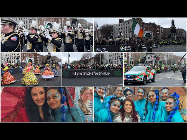 St Patrick’s day Parade 2023 Part 2 | CICI Indian community | Dublin, Ireland #stpatricksday2023