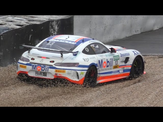 ADAC GT Masters Nürburgring 2021 - GT4 Germany - CRASH, SPINS + ACTION