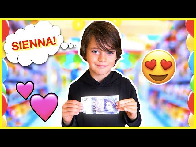 WHAT WILL JOJO BUY FOR SIENNA WITH £20? 😍 GIRLFRIEND BIRTHDAY SHOPPING HAUL