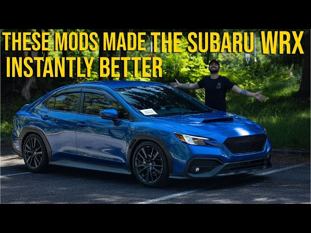 Making the 2023 Subaru WRX a better car! I Actually Like This thing!