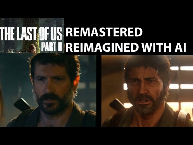 The Last Of Us 2 with ultra-realistic graphics Gen-3 video to video Runway Artificial AI