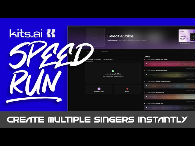 Kits.ai Speedrun - Remixing Timbaland using Kits.ai