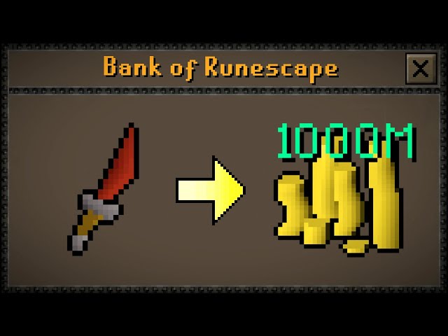 This Is How I Turned a Dragon Dagger Into 1000M GP in 1 Week