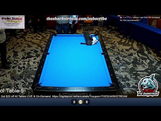 The 2024 International 9-Ball Open - Live: Josh Filler vs. Niels Feijen