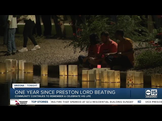 Community remembers Preston Lord one year after deadly attack at Halloween party