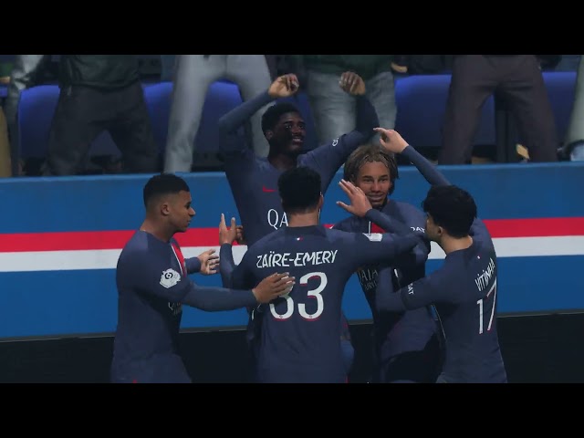 EA Sports FC 24 Gameplay: Paris Saint-Germain F.C. vs FC Lorient - (Xbox Series X) [4K60FPS]